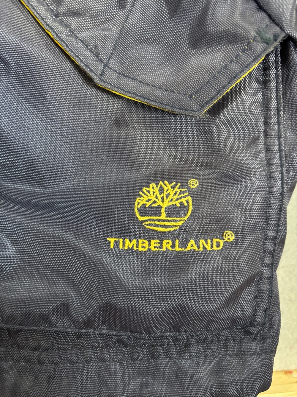 Timberland navy heavyweight outdoor windbreaker jacket M - Picture 5 of 15